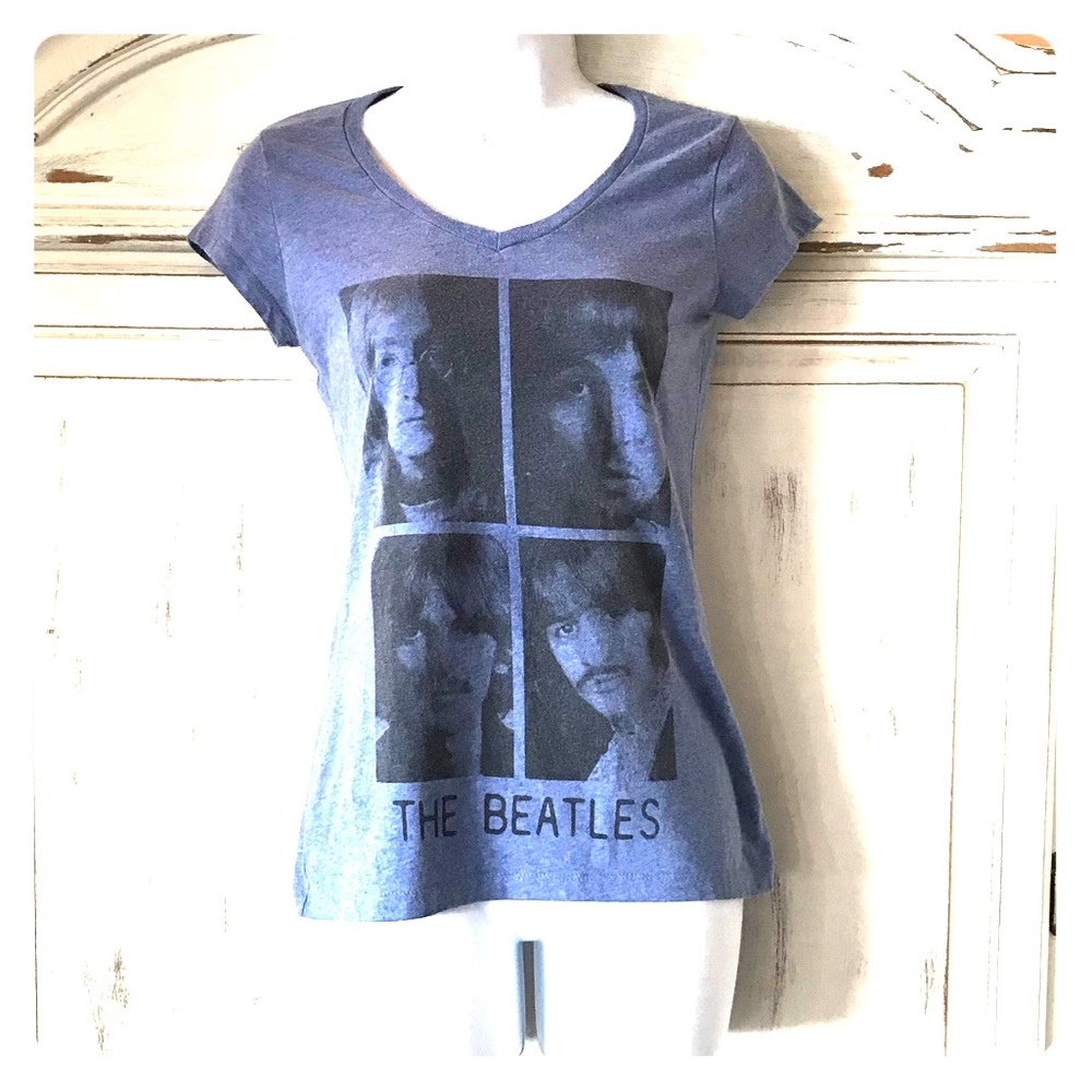 Beatles V-neck T-Shirt SM